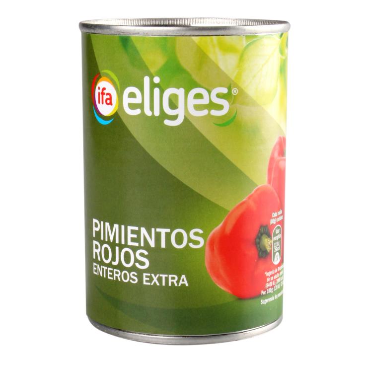 Pimientos rojos enteros extra - Eliges - 250g Pimientos rojos enteros extra - Eliges - 250g