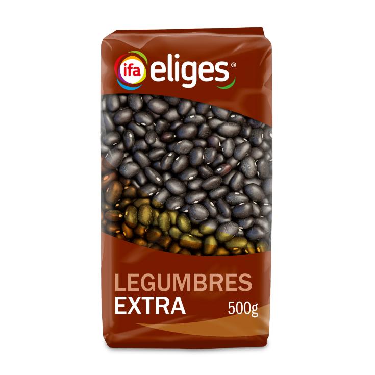 Alubia negra extra - Eliges - 500g