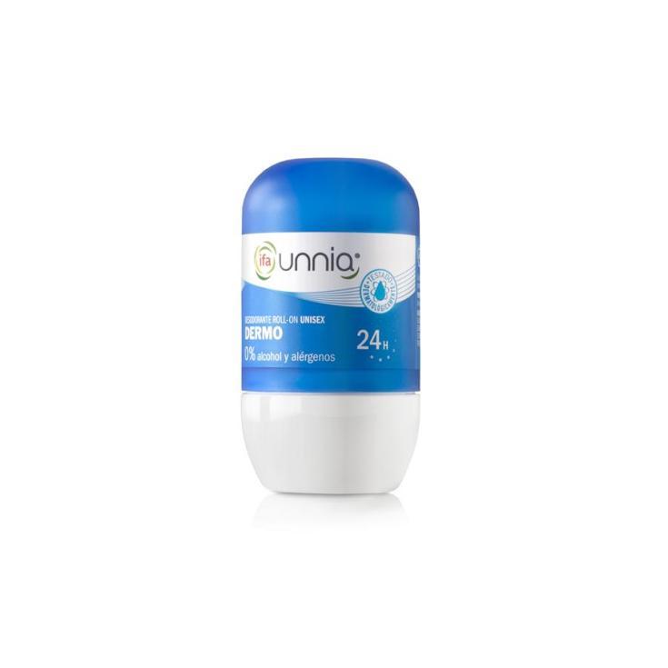 Desodorante roll on dermo unisex Unnia - 75ml