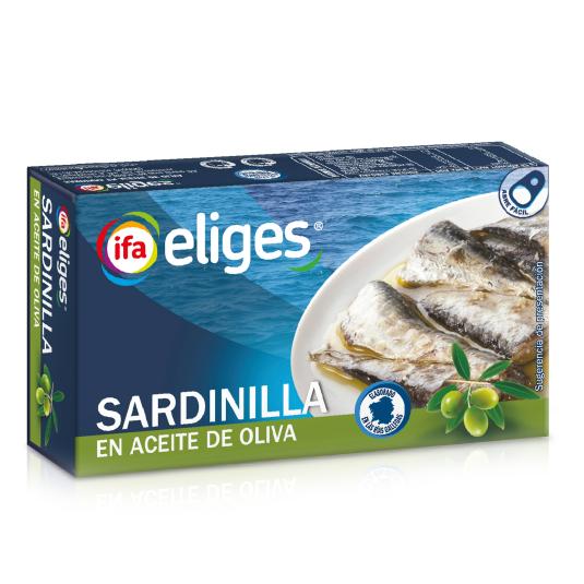 Sardinillas en aceite de oliva - Eliges - 62g