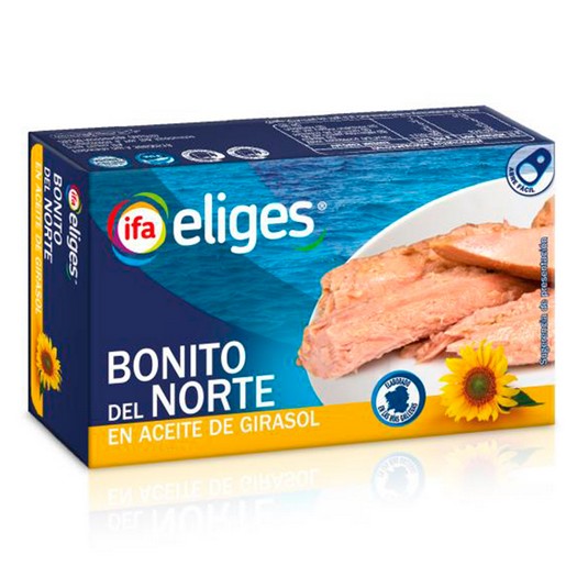 Bonito del norte en aceite de girasol - Eliges - 73g