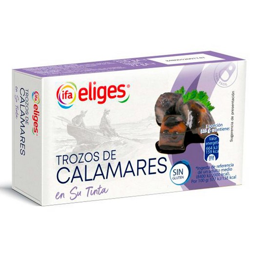 Calamares en su tinta - Eliges - 72g