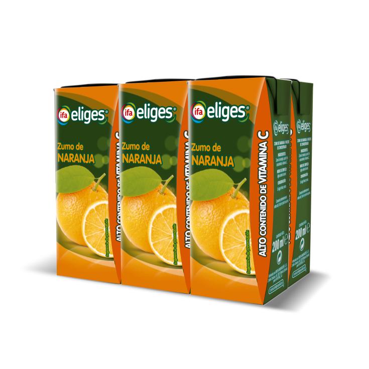 Zumo de naranja - Eliges - 6x200ml