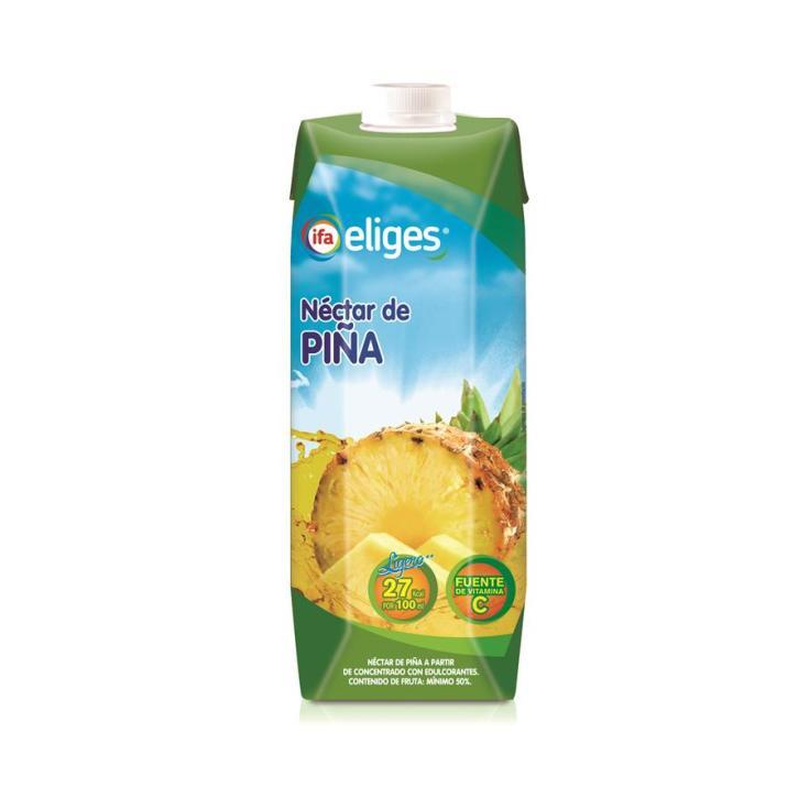 Néctar de piña sin azúcar - Eliges - 1l