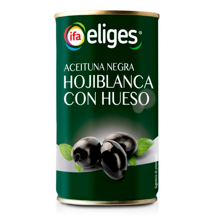 Aceituna hojiblanca negra - Eliges - 185g