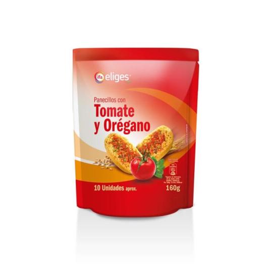 Panecillos de tomate y orégano - Eliges - 160g