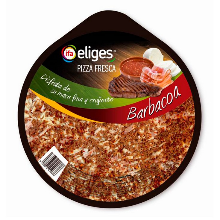 Pizza barbacoa - Eliges - 400g