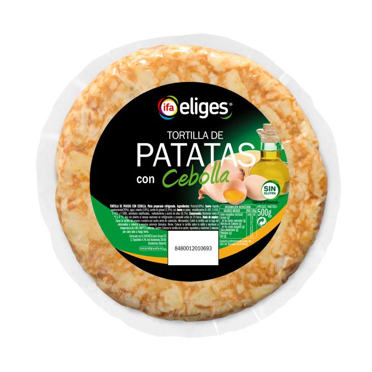 Tortilla de patatas con cebolla - Eliges - 500g