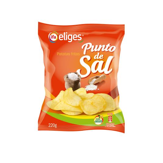 Patatas fritas al punto de sal 220g
