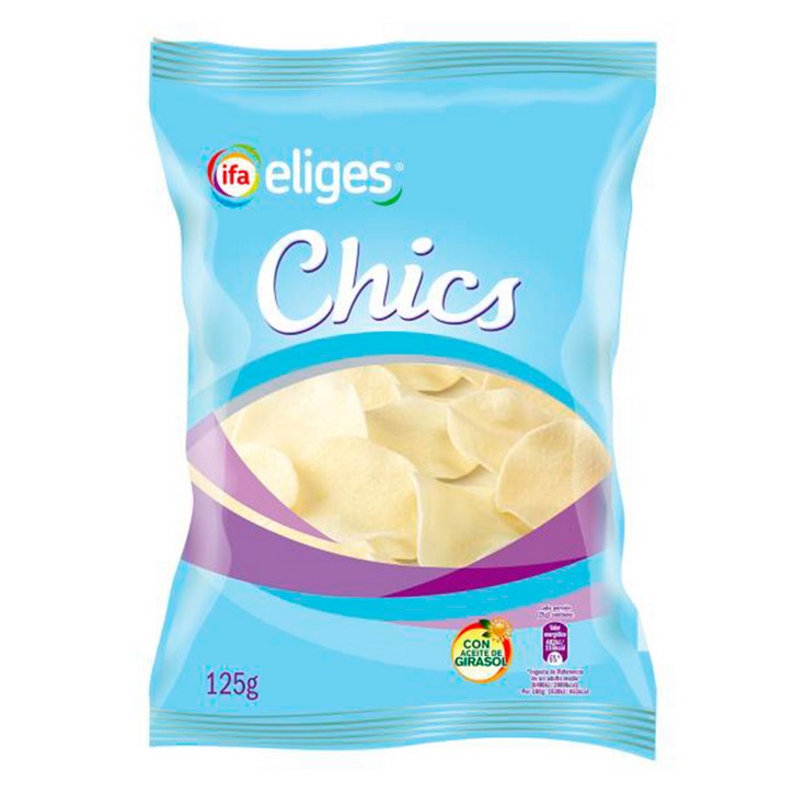 Patatas fritas ligeras - Eliges - 125g