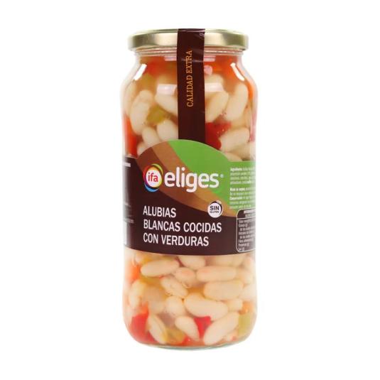 Alubias Cocidas con Verduras - Eliges - 400g