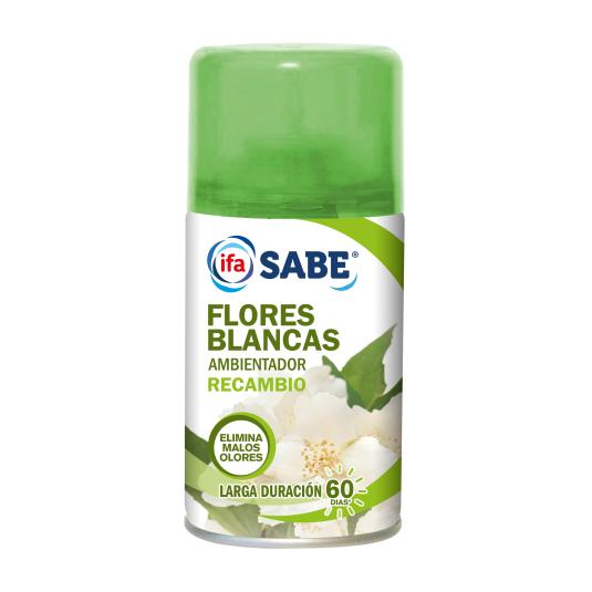 Ambientador spray recambio flores blancas 250ml