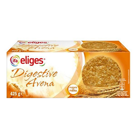 Galletas digestive de avena - Eliges - 425g