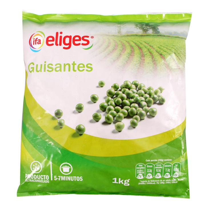 Guisante fino congelado - Eliges - 1kg