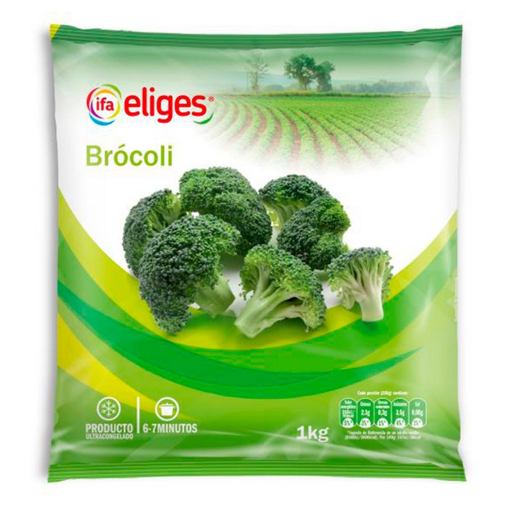 Brocoli congelado - Eliges - 1kg