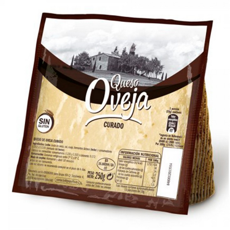 Queso Curado de Oveja Cuña - Eliges - 250g