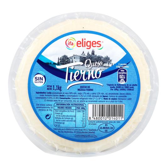 Queso Tierno Mini - Eliges - 1,1kg