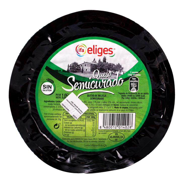 Queso Semicurado Mini - Eliges - 1,05kg