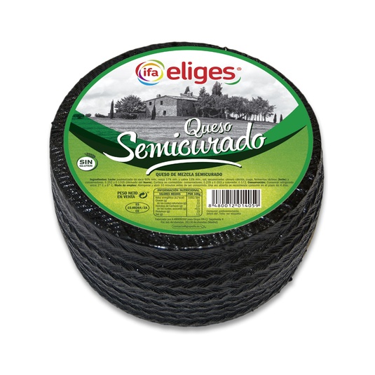 Queso mezcla semicurado entero 3kg
