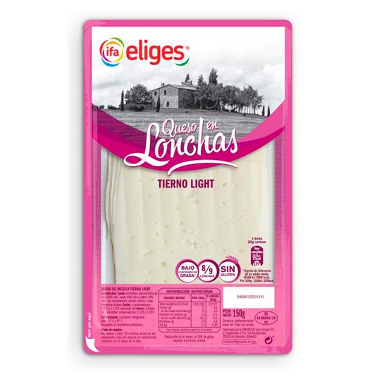 Queso mezcla tierno light - Eliges - 150g