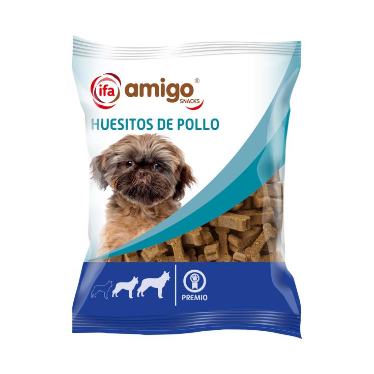 Snack de perro mini huesitos de pollo - 60g