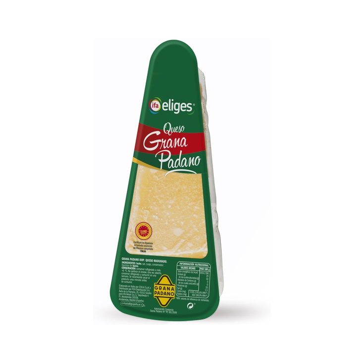 Queso Grana Padano en bloque 200g