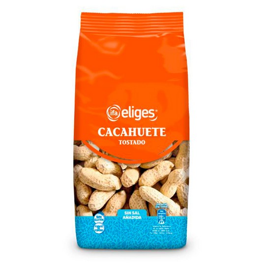 Cacahuetes Sin Sal - Eliges - 250g