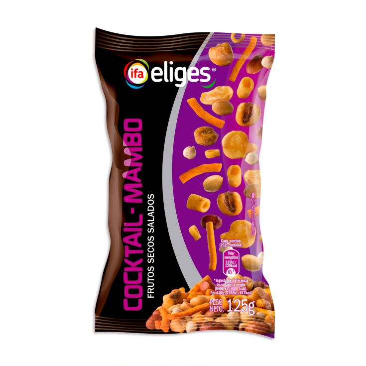 Cocktail Frutos Secos Mambo 125g