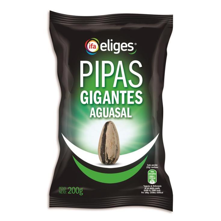 Pipas gigantes aguasal - Eliges - 200g Pipas gigantes aguasal - Eliges - 200g