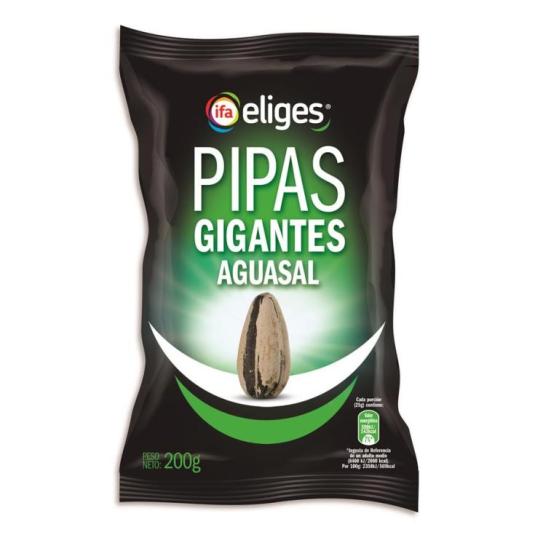 Pipas gigantes aguasal - Eliges - 200g