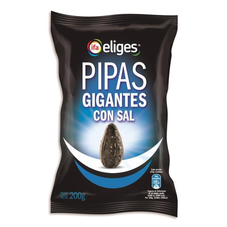 Pipas Gigantes con Sal - Eliges - 200g Pipas Gigantes con Sal - Eliges - 200g