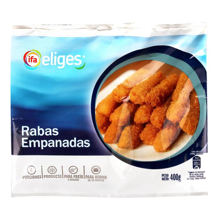 Rabas de potón empanadas - Eliges - 400g