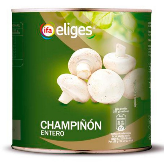 Champiñón entero - Eliges - 105g