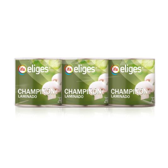 Champiñón laminado - Eliges - 3x105g