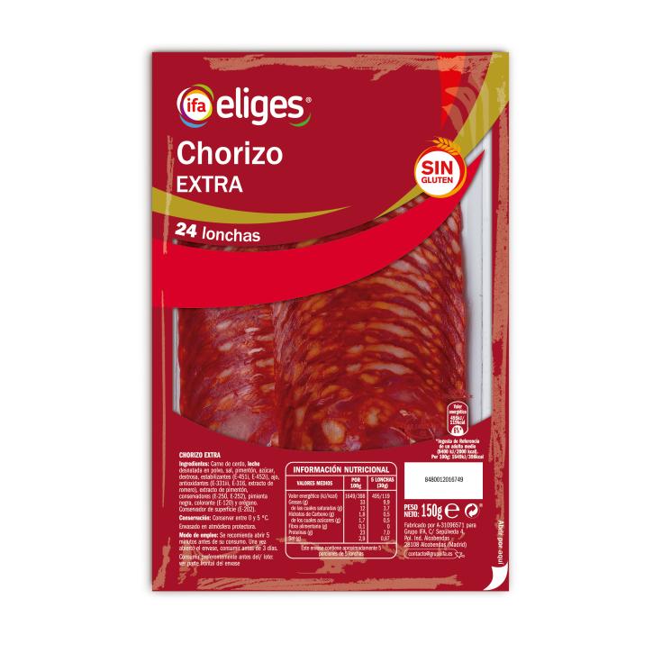 Chorizo extra - Eliges - 150g