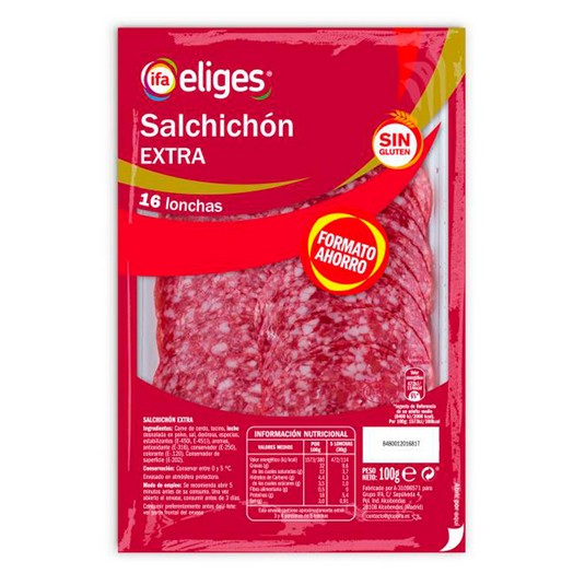 Salchichón extra - Eliges - 100g
