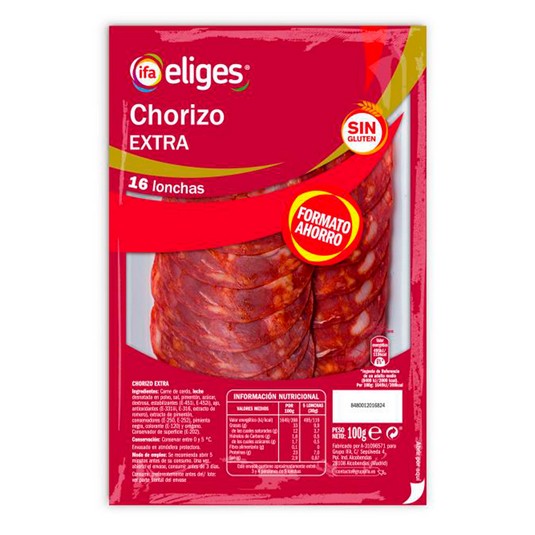 Chorizo - Eliges - 100g
