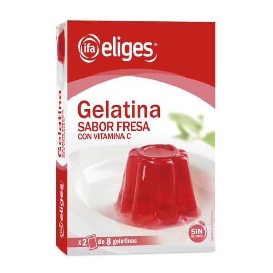 Preparado para Gelatina de Fresa - Eliges - 2x85g