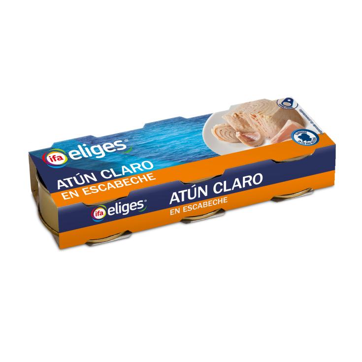 Atún claro en escabeche - Eliges - 3x52g