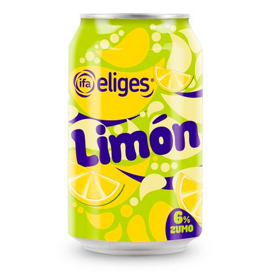 Refresco de limón con gas - Eliges - 33cl
