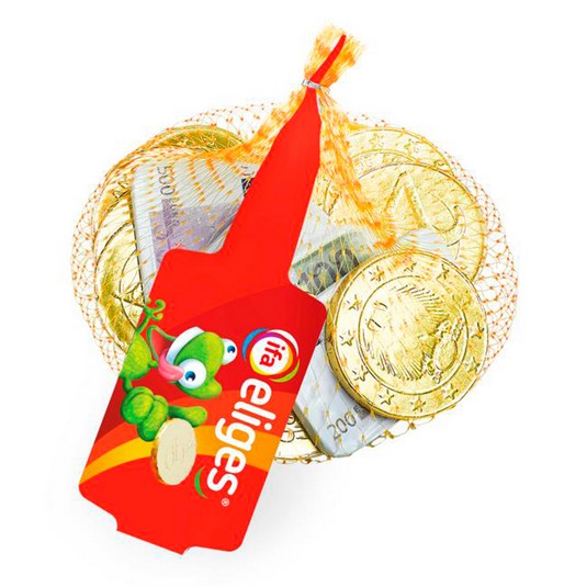 Monedas y Billetes de Chocolate - Eliges - 80g