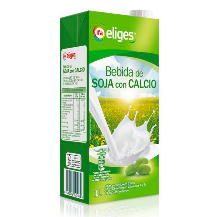 Bebida de Soja con Calcio 1l