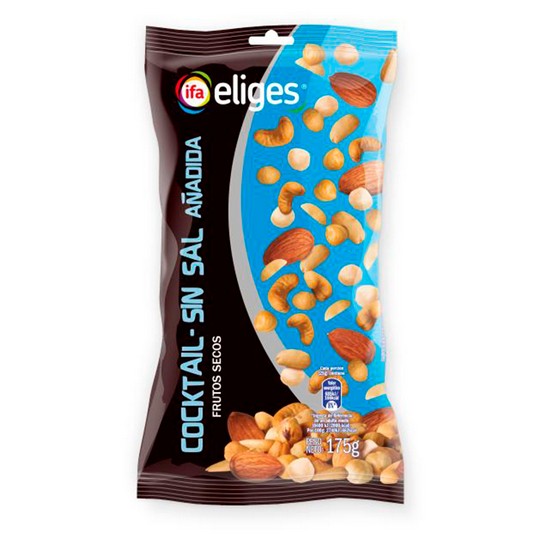 Cocktail Frutos Secos Sin Sal 175g