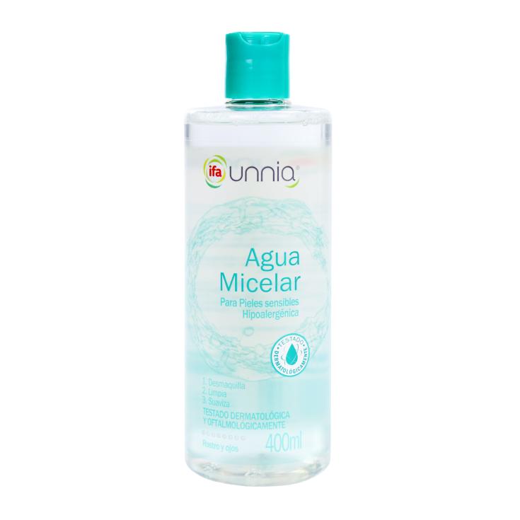 Agua Micelar - Unnia - 400ml