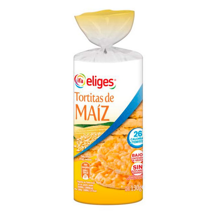 Tortitas de Maíz - Eliges - 130g