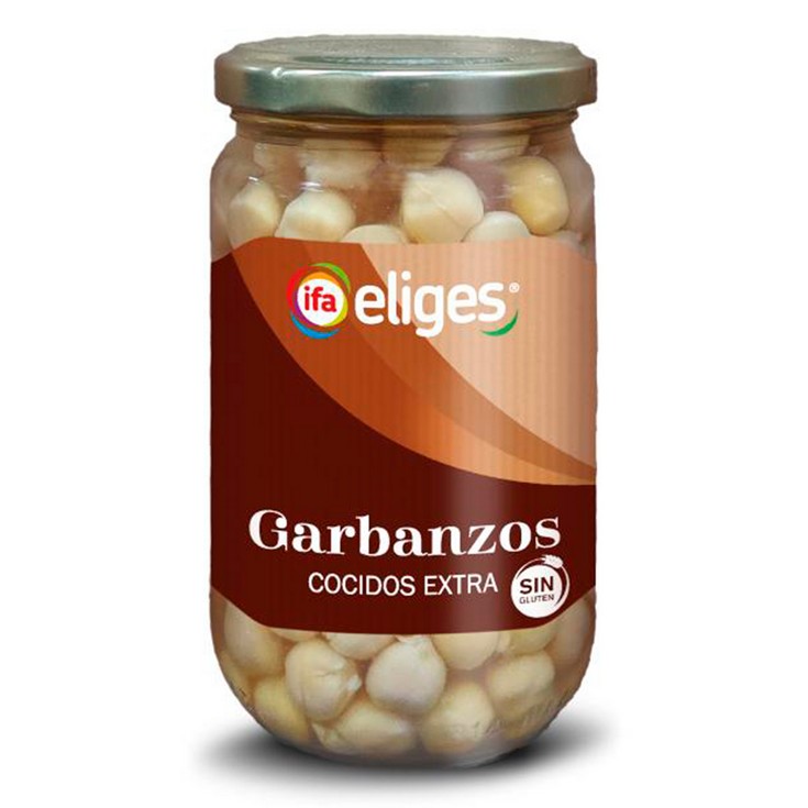Garbanzo cocido - Eliges - 210g - E.leclerc Soria