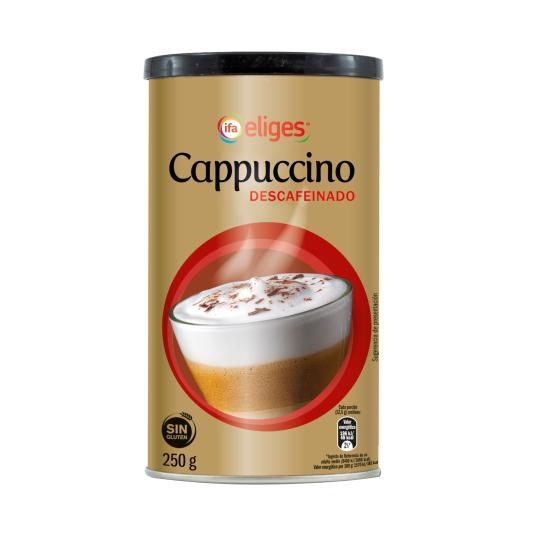 Café soluble capuccino descafeinado - Eliges - 250g