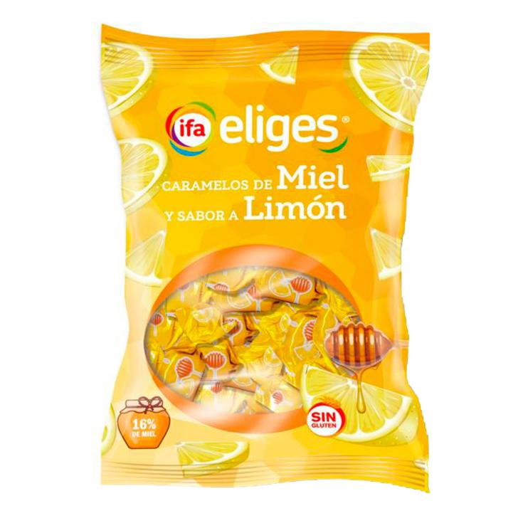 Caramelos de Miel Sabor Limón 125g