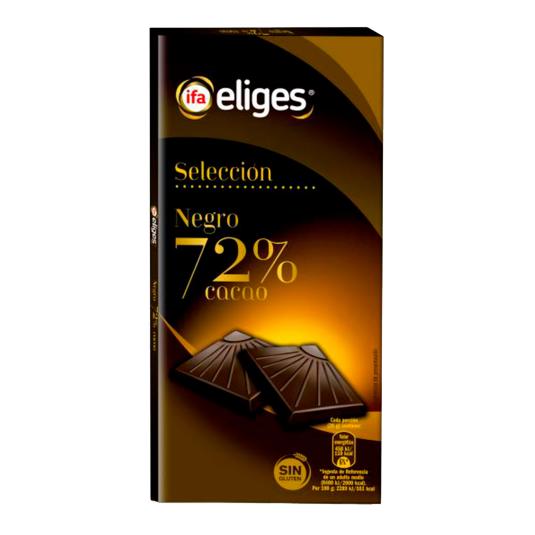Chocolate negro 72% - Eliges - 100g