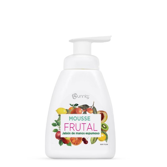 Jabón de manos espumoso de mousse frutal